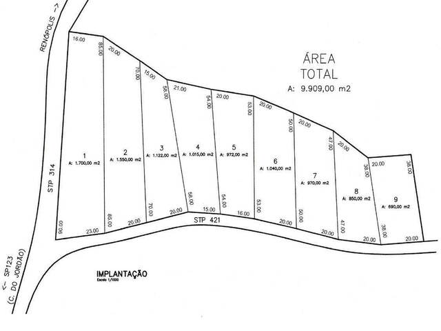 #225 - Terreno para Venda em Campos do Jordão - SP